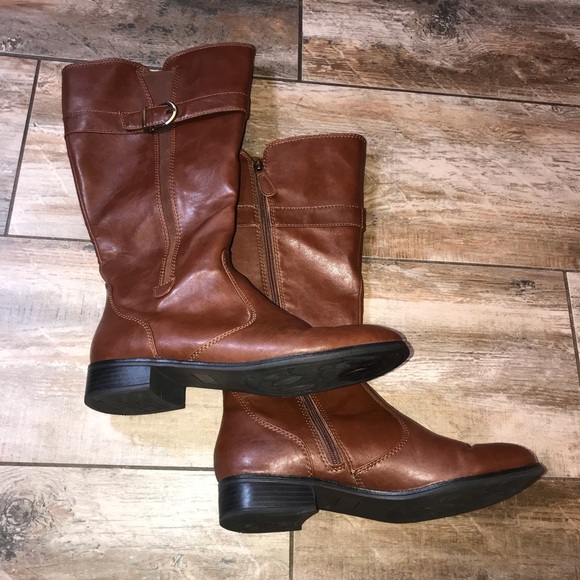 Life Stride Shoes - Life Stride - Lovely Wide-Calf Riding Boots (11M)